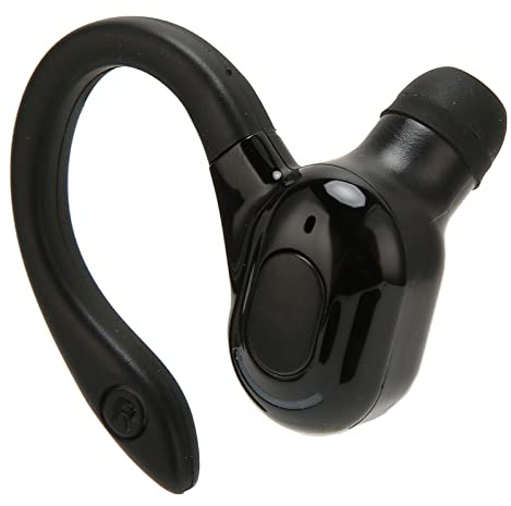 Monauralt Bluetooth-headset, Handsfree-hörlurar med Brusreducerande Mikrofon, IPX4 Vattentät, Trådlös Stereohörlur för Bilkörning