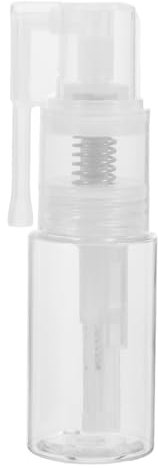 FRCOLOR Flacon Vaporisateur Vide Long Bec 35 ML en Plastique Pet pour Poudre Cosmétique Et Usage Quotidien Facile À Nettoyer