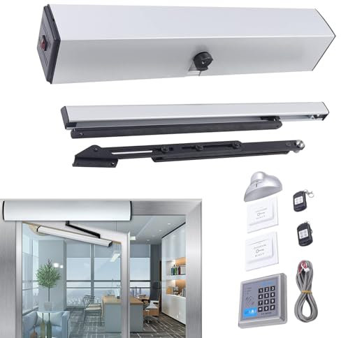 ALSUP Abrepuertas batiente eléctrico - Mando a Distancia automático - Pulsador - Automatismo para Puerta batiente automática - Mando a Distancia - Abrepuertas eléctrico,SW100