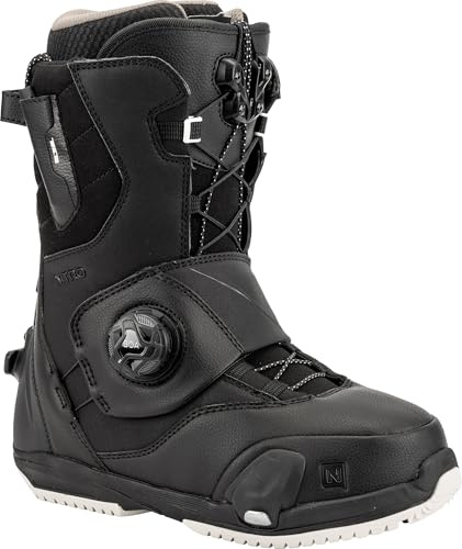 Nitro dam Cave Step On TLS snowboardbåt, svart, 27