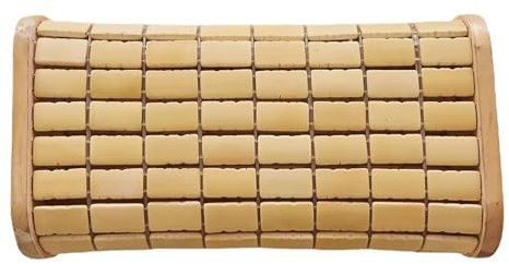 Almohada de madera de bambú para reposacabezas de sauna, soporte para el cuello para relajarse, spa, hogar, gimnasio, saunas, salas de vapor, accesorios de sauna para máxima comodidad