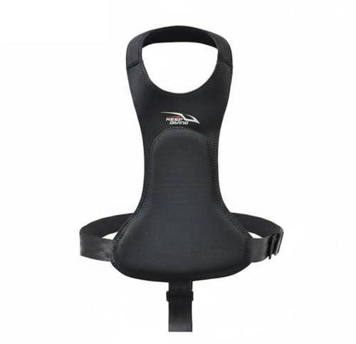 TISHITA Coussin de Chargement de La Poitrine épaissir, Plastron de Plongée | Protecteur Poitrine Gilet Coussinet Harnais Structure Renforcée en Néoprène Cousu de Coussinet 125cm, pour Pêcheurs Apnée