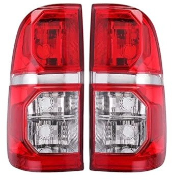 2st Bakre stoppljus Bil Bakljus Baklykta Bromslampa Utan Glödlampa för Toyota För Hilux 2005-2015