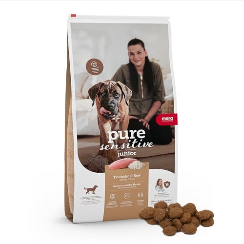 MERA Pure Sensitive Junior Truthahn & Reis 4kg Welpenfutter