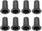 NUSITOU Bassreflexrohr 8 Stücke Woofer Loch DIY Vent Reflex Port Home Rohre Für Schrank Abs Auslassrohr Subwoofer Tragbare Mm Audio Bass Lautsprecheranschluss