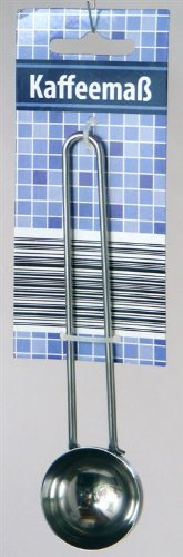 Unbekannt Kaffeemaß, 150 mm lang, Silber, Metall, 1 Count