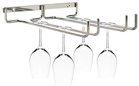 Wifehelper Soporte Copas Copas de Vino Estante del Vino Soportes para Copas Estante para Copas de Vino Estante de Almacenamiento de Pared, Estante para Stemware, Barra para el Hogar (#1)