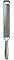 Boska Handreibe Star Monaco+ / auch für Schokolade/Edelstahl/Silber / 320 x 35 x 10 mm