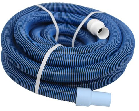 Wessel-Werk Pool-Staubsaugerschlauch mit knickfreier Drehmanschette, flexibler robuster Poolreiniger-Schlauch, kompatibel mit Poolsauger für Innenpool und oberirdische Pools, hergestellt in den USA