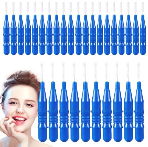 Floss Stick Spazzole interdentali – Pulitori dei denti sottili, set di plettri flessibili per dentale, per la manutenzione della bocca | Supporto per la pulizia degli amanti delle