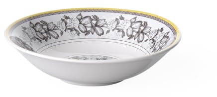 Villeroy & Boch Audun Ferme Ciotolina da Dessert, Porcellana Premium, Bianco/Grigio