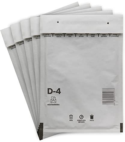 400 Versandtaschen Luftpolsterumschläge haftklebend Luftpolsterversandtaschen Luftpolstertaschen Gr. D4 weiß D/4 (200mm x 275 mm) Umschläge gepolstert Polsterumschlag Taschen