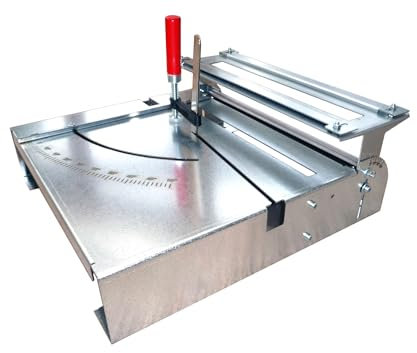 Stichsägentisch 012S-4 auch als Frästisch für Einhandoberfräsen geeignet. Trenn-Biber, Laminatschneider