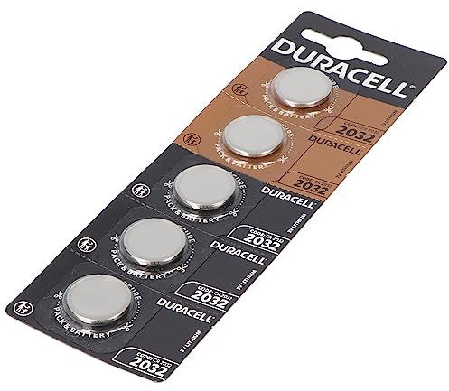 Duracell Lithium CR2032, 3 V, Packung mit 5 Batterien