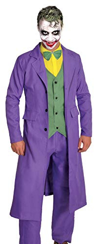 Ciao- Joker costume travestimento bambino originale DC Comics (Taglia 10-12 anni)