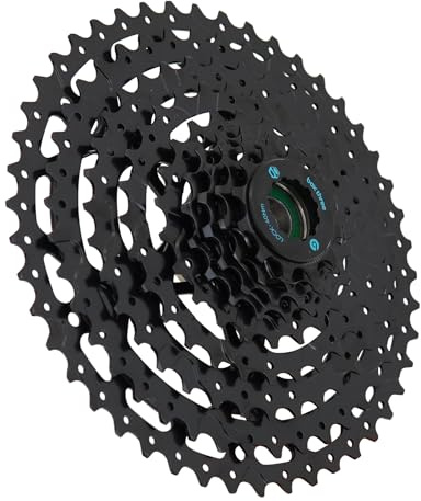 Box Three Prime 9 - Casete de Bicicleta eléctrica 12-50T para bujes HG estándar de 9/10/11 velocidades, casetes Ligeros para Bicicleta MTB, casetes de Bicicleta compatibles