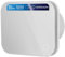 Turbionaire TREND 100 SWM Extractor, Extracción, Ventilación para Baño, Cocina, Pared/Techo, Panel Frontal Blanco Opaco, Diámetro 100mm, 35Pa, Valvula Antirretorno, Silencioso 33dB, IPX4