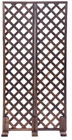 Dekorative Zäune Lattenzaun Sichtschutz Holz Pflanzengitter Für Haus, Garten Und Balkon,30x90cm(11.8x35.4in)