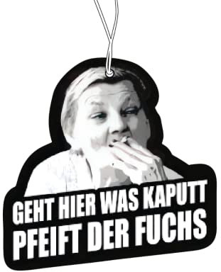 2x Karin Ritter Duftbaum Auto lustig Spruch, Duftspender, tuning, car air freshener, Duftanhänger Set