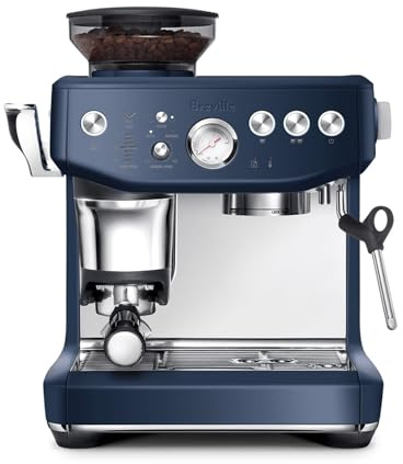 Breville BES876DBL Barista Express Impress, Damson Blue