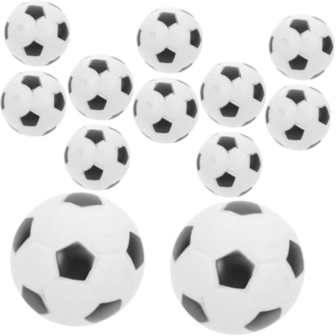 BESTonZON 12piezas Decoración para Pasteles De Fútbol Adornos para y Postres para Cumpleaños y Celebraciones Deportivas