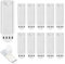 12 Pack Picture Hooks for Frames – Heavy Duty Picture Hanging Hooks – Removable Strips for No Nails Picture Hanging – Strips Heavy Duty Damage Free Wall Solution
