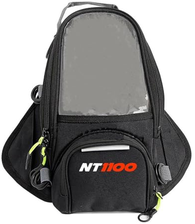 UIFCOG Sac De Réservoir Sacoche De Voyage Moto pour HON&DA NT1100 NT 1100 Sac De Réservoir De Carburant De Moto(B)