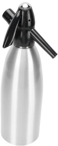 OVAQUIXI Mousserande Vattenkokare Bärbar Soda Siphon 1L för Att Göra Cocktails Hemma Utomhusbruk Aluminium Plast