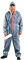 Reis KOM Maleranzug | Ganzkörperanzug | Overall | Schutzanzug | Lackieranzug | Blau | XXXL Größe