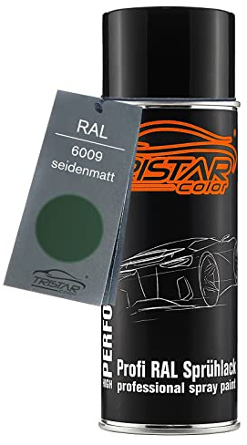RAL 6009 Tannengrün halvglans, lack-sprayburk