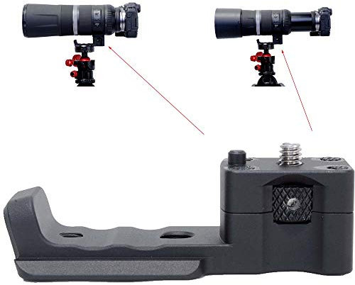 iShoot Stativhalterung Ringsockel, Objektivkragenfuß, kompatibel mit Canon RF 600 mm F11 is STM und Canon RF 800 mm F11 is STM, Objektivhalter mit 39mm Arca-Swiss Fit Schnellwechselplatte