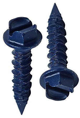 DOJA Industrial | Tornillo Torx Para Hormigon | PACK 25 | 6,5 x 32 | Tacos Hormigon | Tornillos Cabeza Plana | Acero Cincado | Tornillos Torx Concreto | Uso: Tacos Pared, Hormigon, Madera...