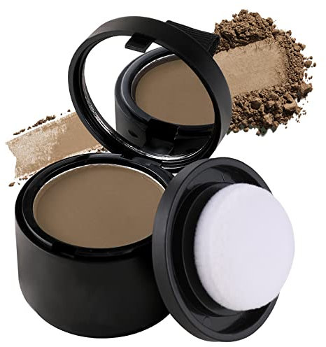 Boobeen Hairline Powder Hair Root Touch-Up Quick Cover Dünnes Haar, Haarfarbschatten Kaschiert sofort Haarausfall, Geeignet für graues Haar