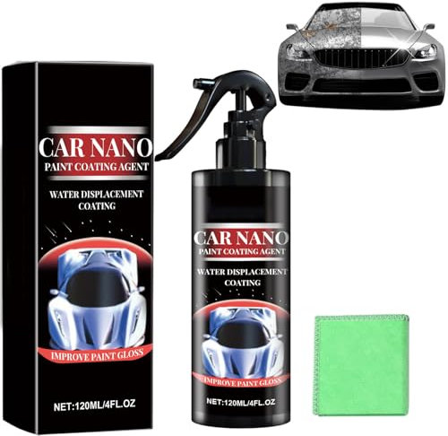 Nano Car Spray, Car Polish Spray, Car Paint Ceramic Coating Agent, Quick Effect Coating Agent, Scratch Remover Kit for Cars