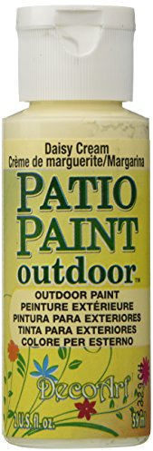 Deco Art Outdoor Acylic Paint, Acrylic, Daisy Cream, 59 ml