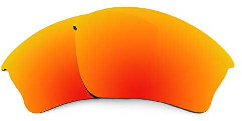 Revant Replacement Lenses compatible with Oakley Half Jacket XLJ Sunglasses - Polarized Mirrored Fire Red