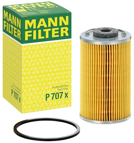 MANN-FILTER P 707 x Kraftstofffilter - für Lkw + Busse
