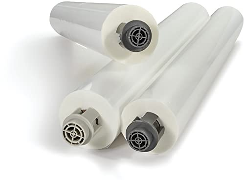 GBC Pinnacle 27 Ezload Roll Film, 1.5 Mil, 25 X 500 Ft, Gloss Clear, 2/Box
