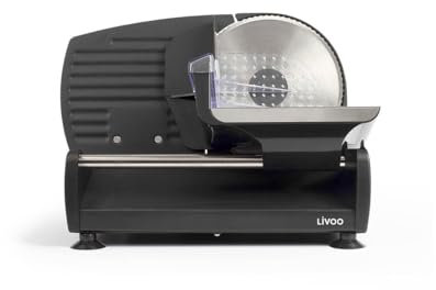 Livoo cortadora eléctrica 150w 19cm negra dom396