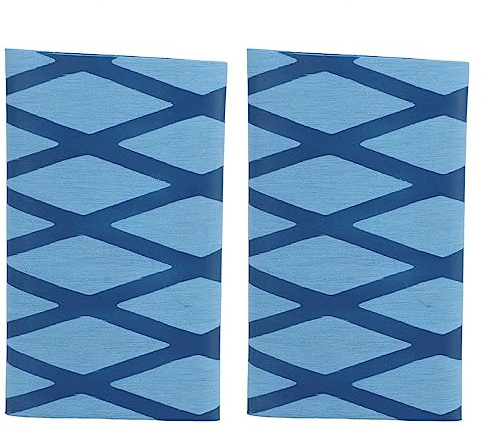 Shanrya Nastro per Impugnatura per Mazza da Ping Pong, Nastro per Impugnatura per Racchetta da Ping Pong 2 Pezzi Antiscivolo Termorestringente per Lo Sport (Blu)