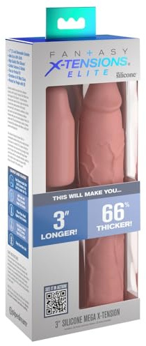 Fantasy X-Tensions Elite Penis Sleeve Hautfarben Hell 22.9