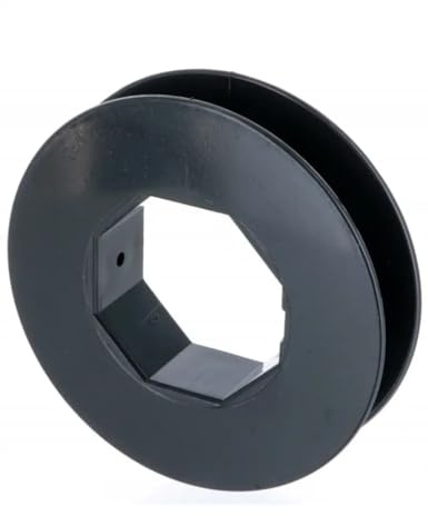 cyclingcolors Belt Pulley Octagonal Steel Shaft Roller Shutter Belt 12-15 mm Shaft Roller Shutter Cord Disc SW40 40 mm, Diameter 85 mm