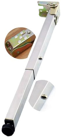 ZYFH8992 Tischbeine Klappbar Edelstahl Möbelfüße Verstellbar möbelfüsse regulierbare Teleskop Bar Schreibtischbeine Stealth für Barstühle DIY-Projekt Arbeitsplatte Frühstück (70cm)