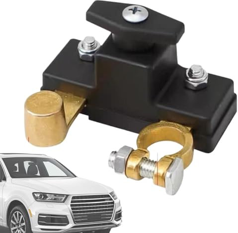 Autobatterie-Trennknopf – Autobatterie-Stromabschaltschalter | Automatischer Batterie-Abschaltknopf für Fahrzeugwartung, Batteriesicherheit und einfache Wartung