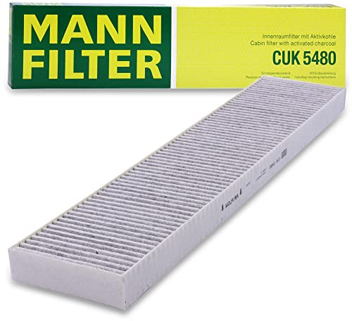 MANN-FILTER CUK 5480 Innenraumfilter/Kabinenluftfilter - Pollenfilter mit Aktivkohle - für Pkw + Transporter
