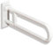 Hewi Stuetzklappgriff drehbar Serie 801 L:850mm reinweiss 801.50.120 99