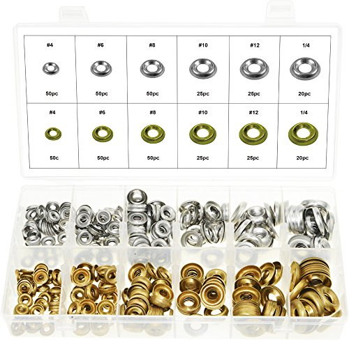 Swordfish 32470-440pc Finishing Cup Washer Assortment