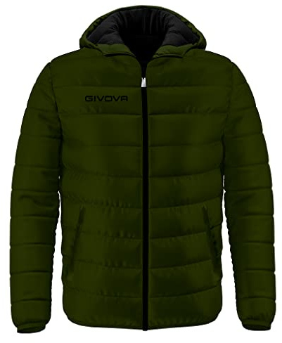 GIVOVA GIUBBOTTO OLANDA VERDE MILITARE/NERO Tg. M