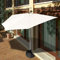 PEBSHOP Parasol mural semi-circulaire (diamètre 270 x hauteur 254 cm)