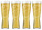 Peroni Lot de 4 verres demi-pinte style signature